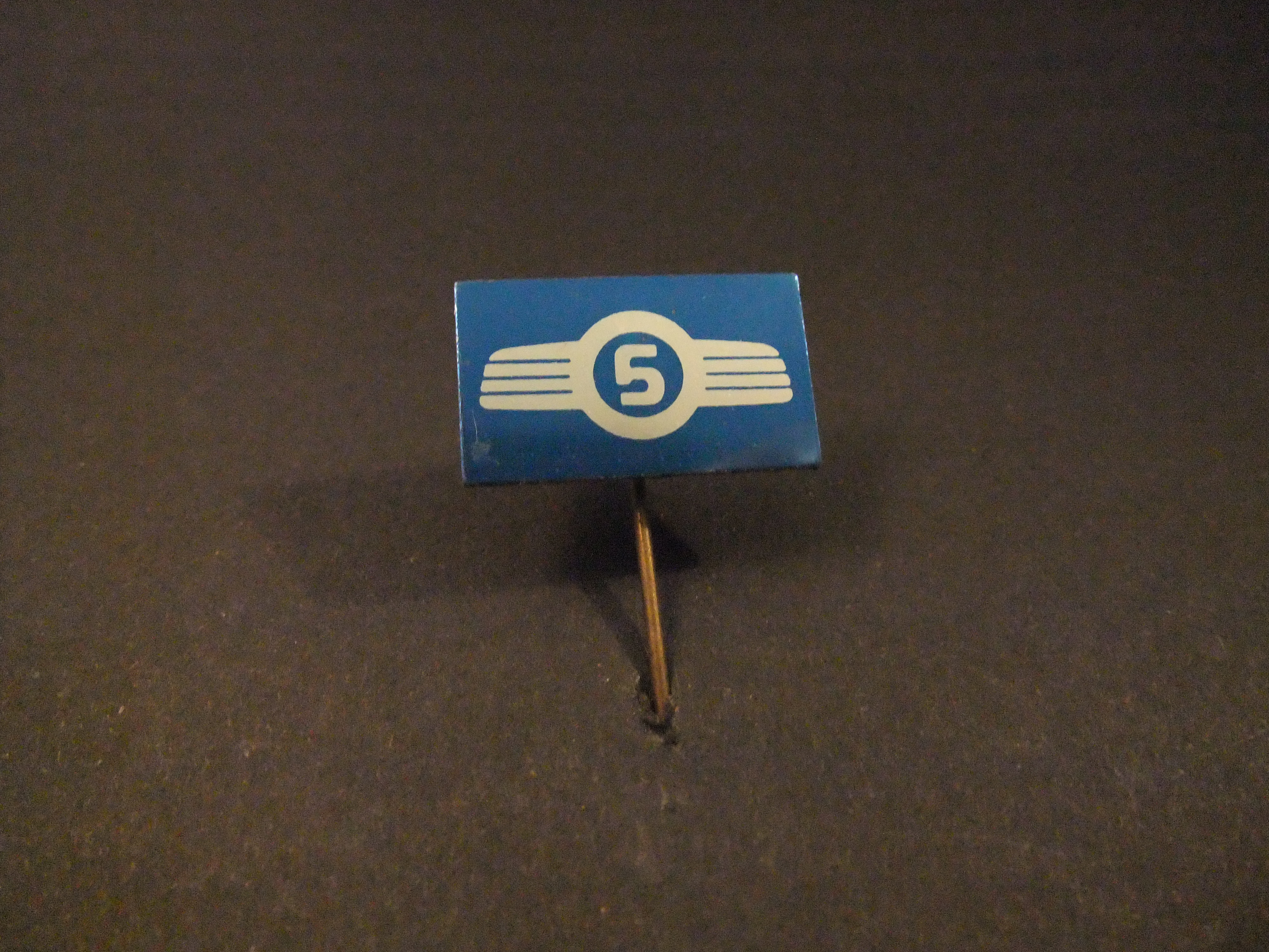 Goggomobil ( Dwergauto) blauw logo